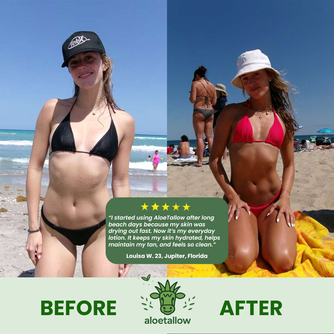 Tallow + Aloe Face & Body Lotion | 8 Clean Ingredients